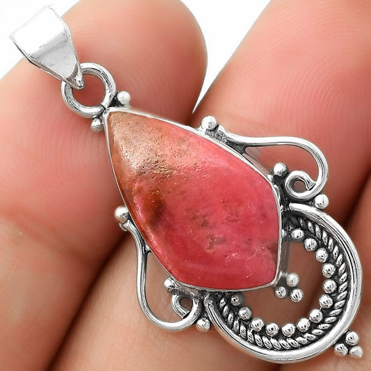Natural Pink Thulite - Norway Pendant P-1275 SDP111547-0