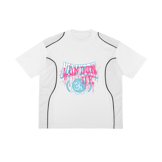 Contrast Piped Panel T-Shirt